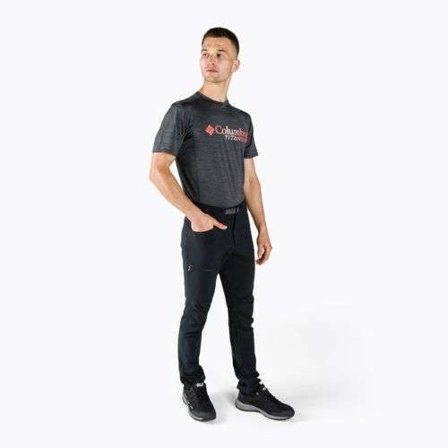 Columbia men's Titan Pass II Zero 010 trekking trousers black 1991521