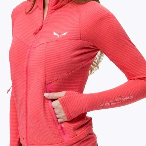 Salewa Pedroc women's fleece sweatshirt pink 00-0000027720