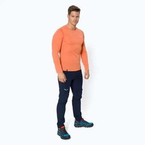 Salewa Pedroc 2 Dry men's trekking shirt orange 00-0000027723