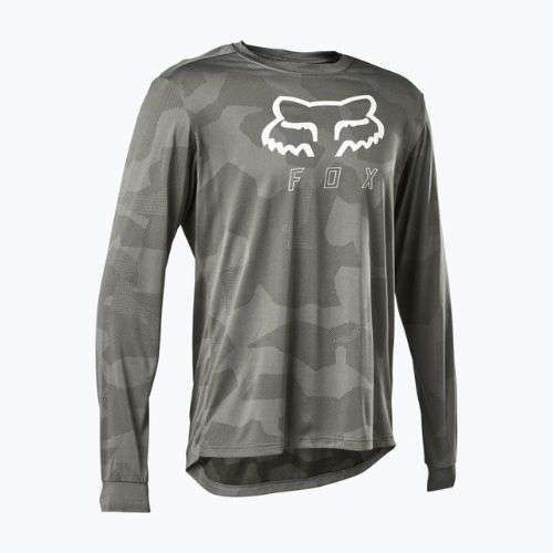 Men's cycling jersey Fox Racing Ranger Tru Dri grey LS 28863