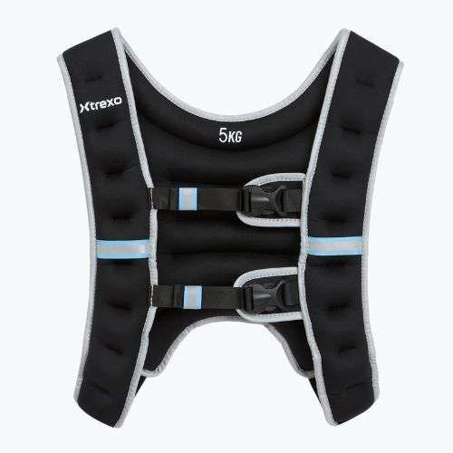XTREXO 5kg weight training waistcoat black WV-05