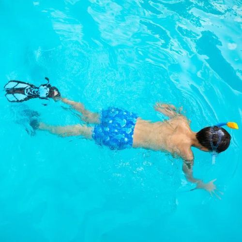 Children's AQUASTIC Snorkelling set blue MSFK-01SN