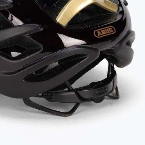 ABUS AirBreaker bicycle helmet black/gold 86830