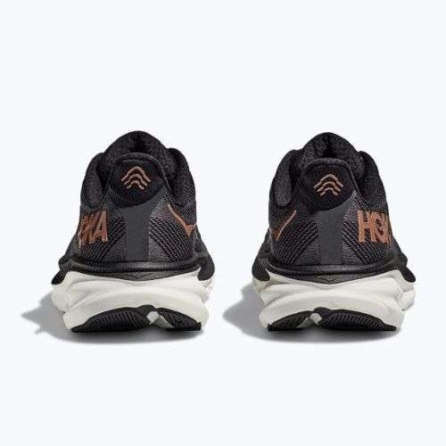Women's running shoes HOKA Clifton 9 black 1127896-BCPPR