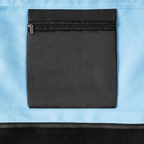 Women's sports bag Gym Glamour Gym bag blue and black 278