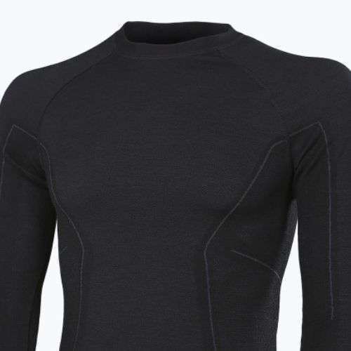Men's thermal active sweatshirt Brubeck Active Wool black