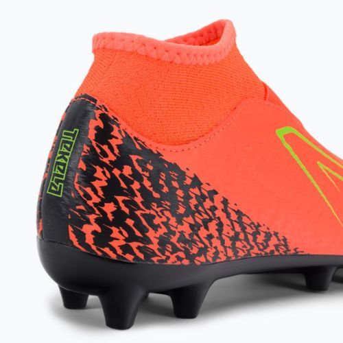 Children's football boots New Balance Tekela V4 Magique FG JR neon dragonfly