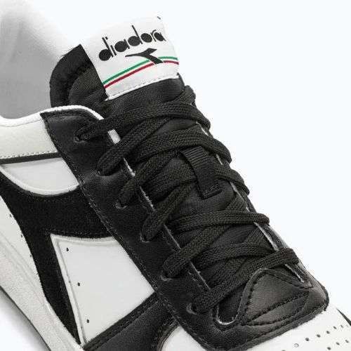 Diadora Magic Basket Low Icona Leather black/white shoes