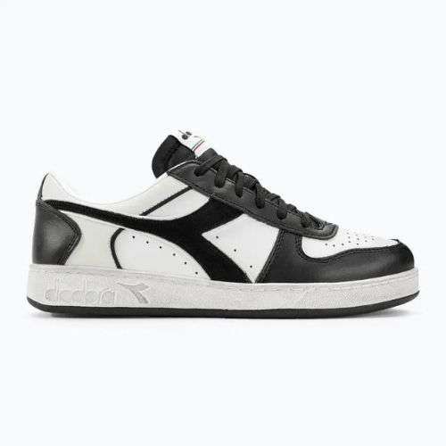 Diadora Magic Basket Low Icona Leather black/white shoes