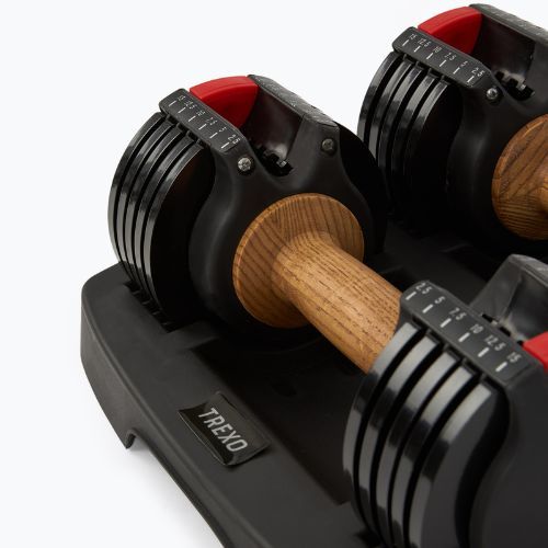 XTREXO ADS15 adjustable dumbbell/ barbell black