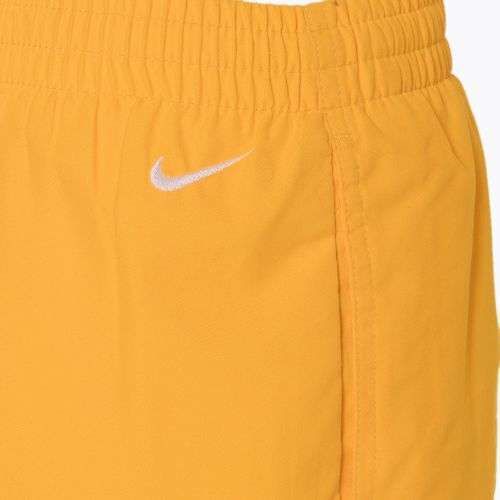 Nike Split Logo 4" Volley laser orange children's swim shorts