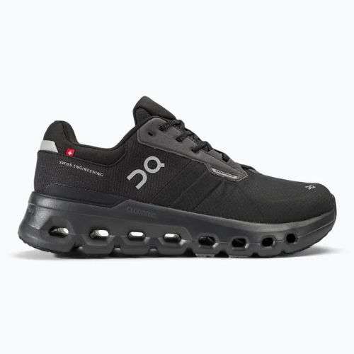 Men's On Cloudrunner 2 Waterproof magnet/black running shoes