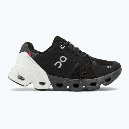 Women's On Cloudflyer 4 black/white running shoes