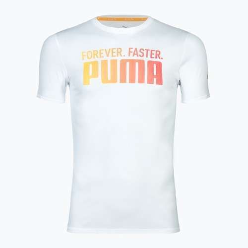 Men's PUMA Run Favorites Forever Faster TEE shirt puma white