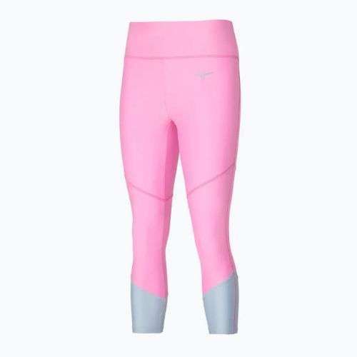 Women's Mizuno Impulse Core 3/4 lilac chiffon leggings