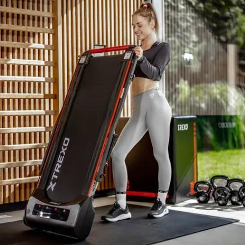 XTREXO Walking Pad W150 electric treadmill black