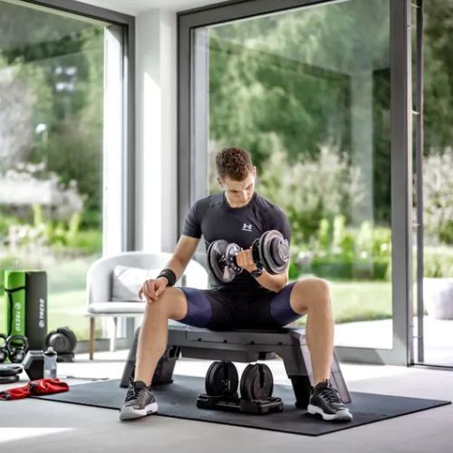 XTREXO adjustable dumbbell TXO-B4W002 24 kg black