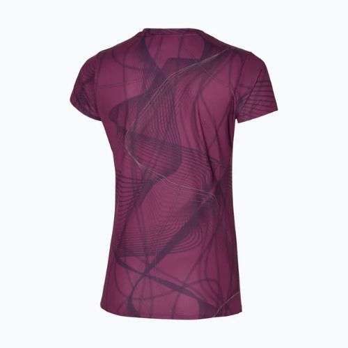 Women's running t-shirt Mizuno Graphic Tee magenta haze