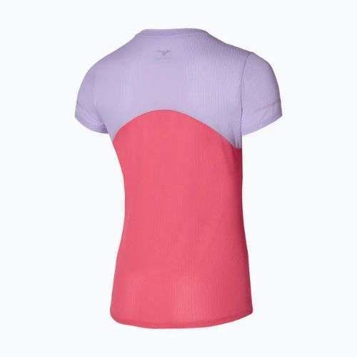 Women's running shirt Mizuno DryAeroFlow Tee sunkissed coral