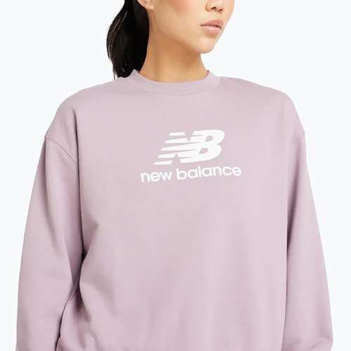 Women's New Balance French Terry Stacked icewine sweatshirt