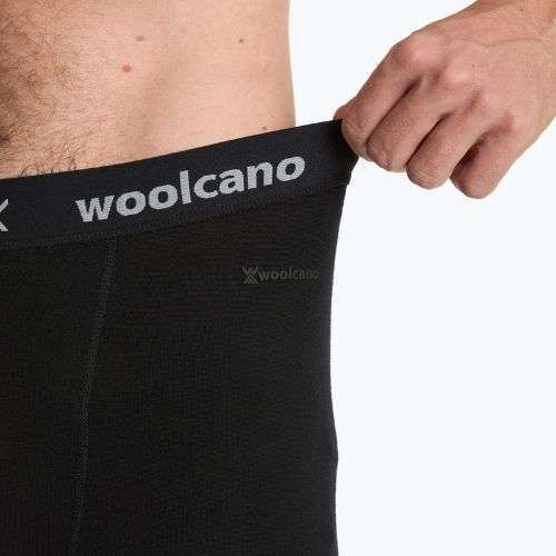 WOOLCANO Merino men's thermal underwear set SET0540 black
