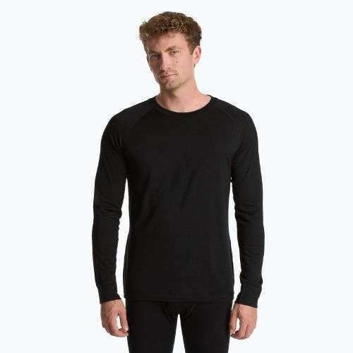 WOOLCANO Merino men's thermal underwear set SET0540 black