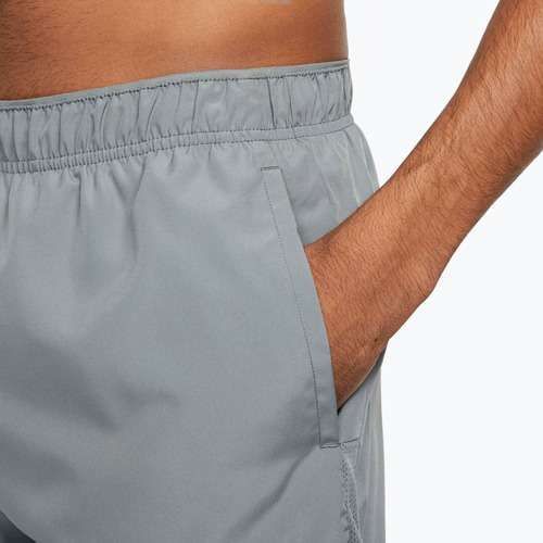 Men's Nike Dri-Fit Challenger 7" Brief-Lined shorts smoke grey/smoke grey/black