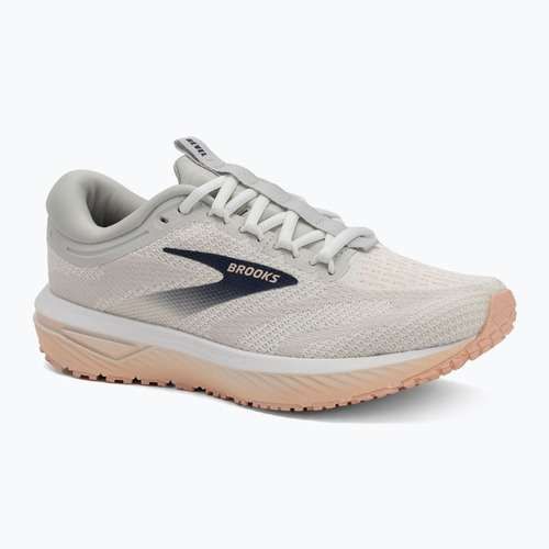 Women's running shoes Brooks Revel 7 oyster/white/tropical peach