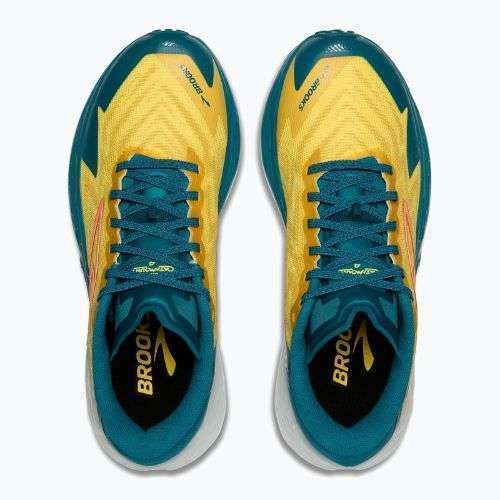Men's running shoes Brooks Catamount 4 quince/ celestial/neo ember