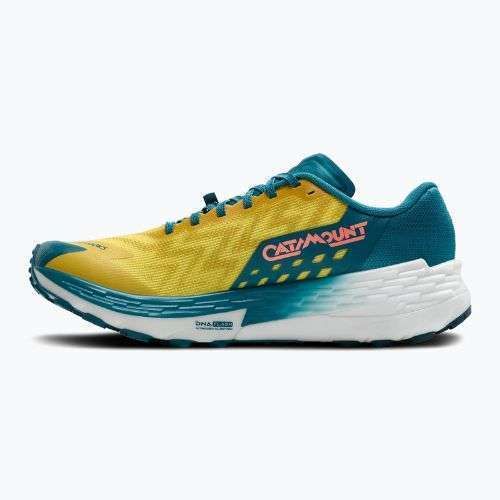 Men's running shoes Brooks Catamount 4 quince/ celestial/neo ember