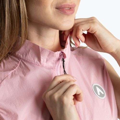 Women's cycling waistcoat ATTABO Cahayo Vest Windproof pink