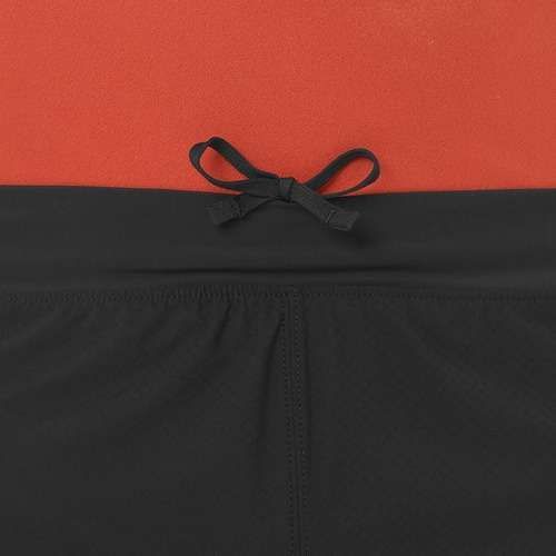 Men's running shorts Salomon S/Lab Speed Spl 3" deep black / fiery red