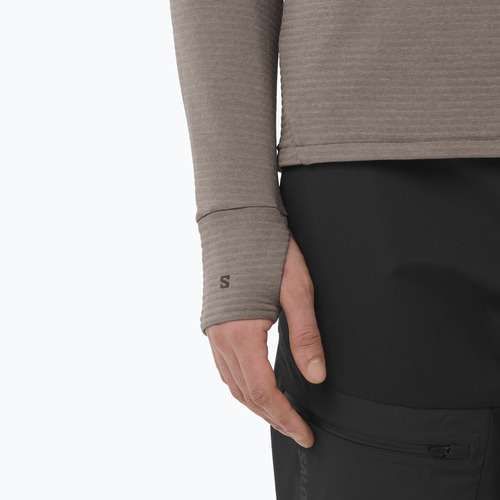 Men's sweatshirt Salomon Essential Lightwarm CN iron