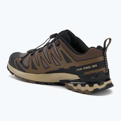 Men's running shoes Salomon XA Pro 3D V9 falcon/desert tan/black