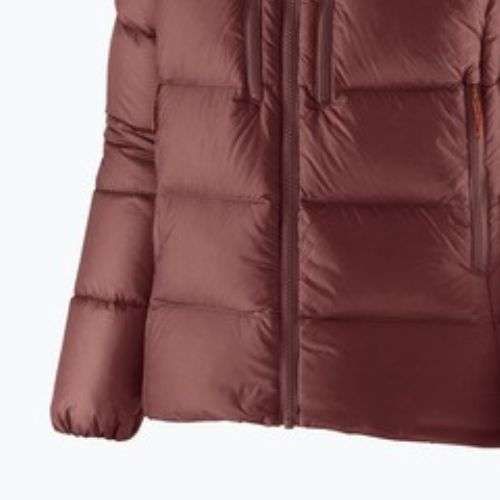 Women's down jacket Patagonia Fitz Roy Down Hoody dark ruby w / sizzle red
