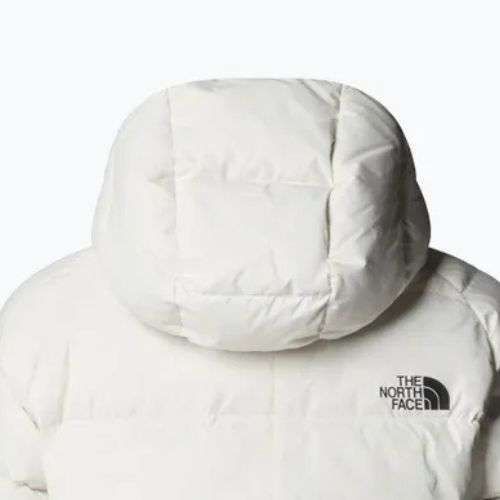 Women's down jacket The North Face Hyalite Down Hoodie white dune