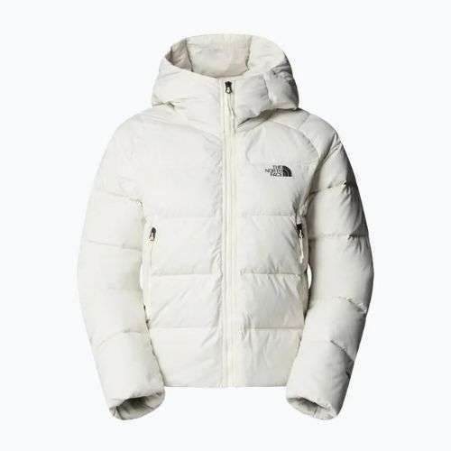 Women's down jacket The North Face Hyalite Down Hoodie white dune