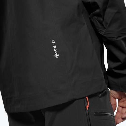 Men's rain jacket Salewa Ortles GTX 3L EPE black out