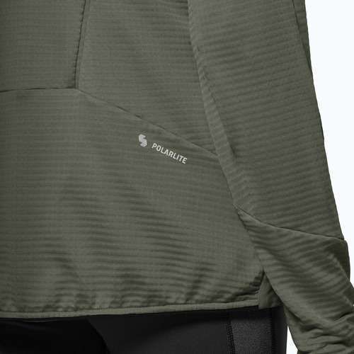 Women's wind jacket Salewa Pedroc Polarlite Wind Hood faded green