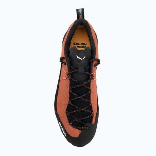Women's approach shoes Salewa Wildfire Leather 2 GTX etruscan red/black