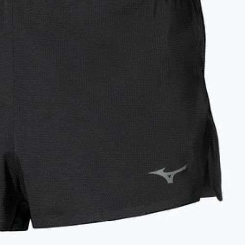 Men's running shorts Mizuno Tech Light Split 1.5 black