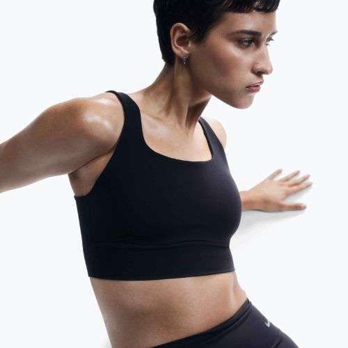 Training bra Nike Zenvy Medium-Support black/sail