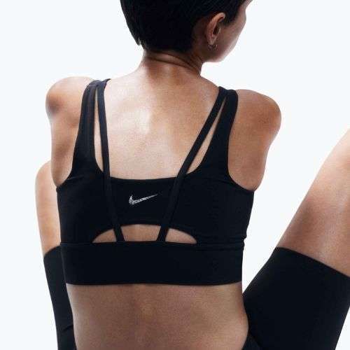 Training bra Nike Zenvy Medium-Support black/sail