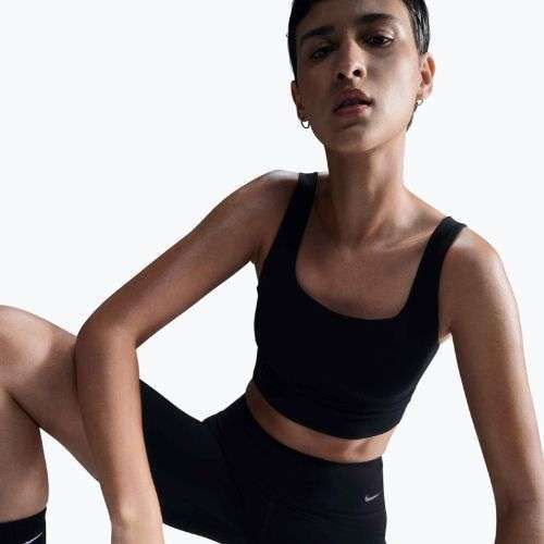Training bra Nike Zenvy Medium-Support black/sail