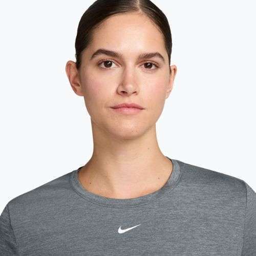 Women's T-shirt Nike One Classic Dri-Fit smoke grey/heather/white