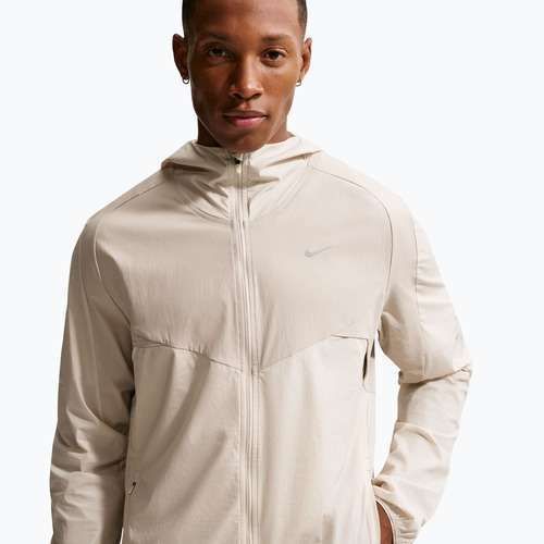 Men's running jacket Nike Stride Dri-Fit cream Ii/birch/natural