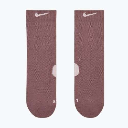 Socks Nike Running Midweight Micro Crew tattoo/particle rose/particle rose
