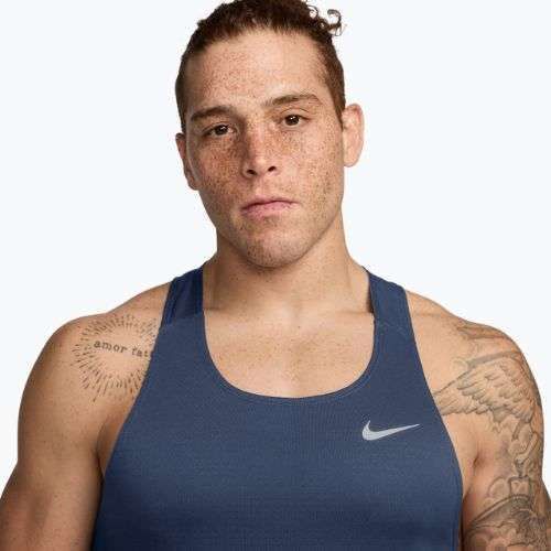 Men's running top Nike Fast Dri-Fit diffused blue