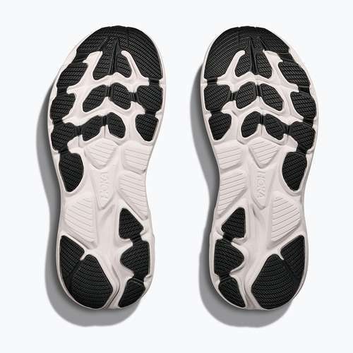 Children's running shoes HOKA Clifton 10 foggy grey/black