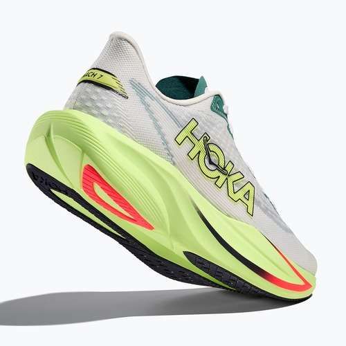 Women's running shoes HOKA Mach 7 frost/neon yuzu